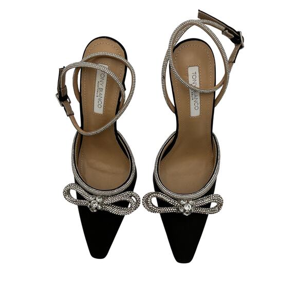 Tony Bianco 'Elsie' Black Heel Size 6 - Picture 3 of 6